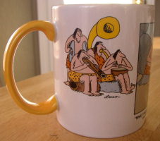 Far Side - Arts & Leisure Section Coffee Mug 1998